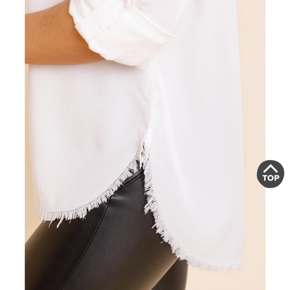 Raw edge blouse - Picture 4 of 4